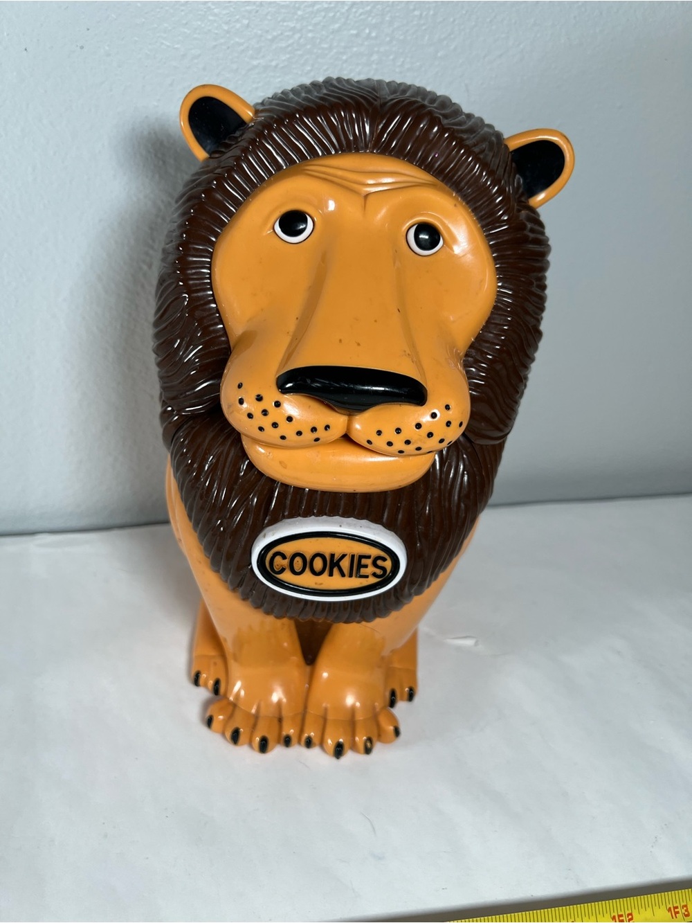 Vintage‎ talking lion cookie jar